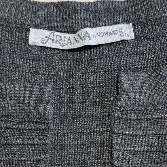 Arianna by Howards Colorblock Sweater Cardigan M - Picture 2 of 5